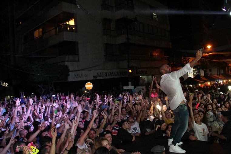 Joseph Attieh at Lawenha Mar Elias Street Festival